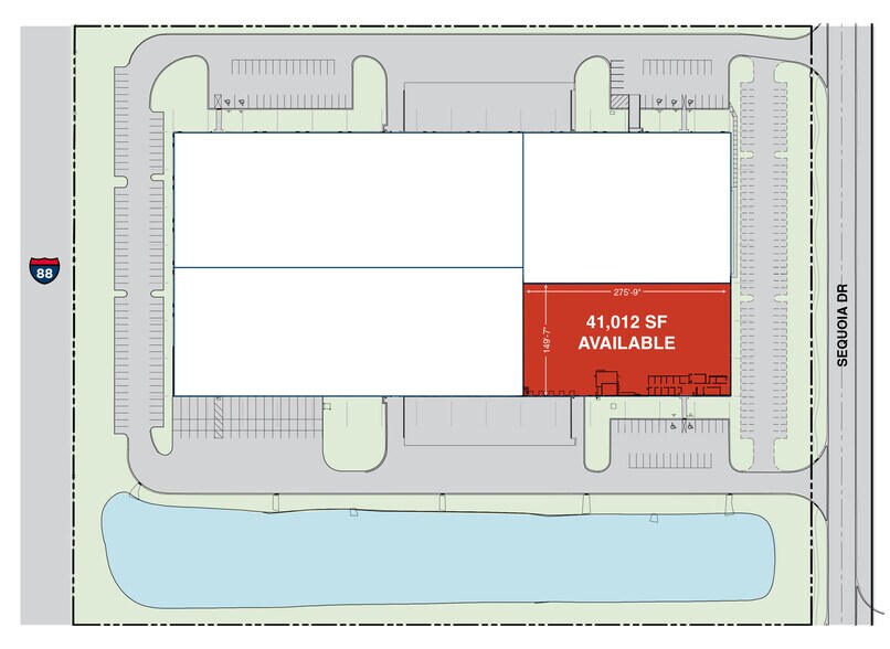 More Photos Of 1455 Sequoia Dr, Aurora Distribution For Lease