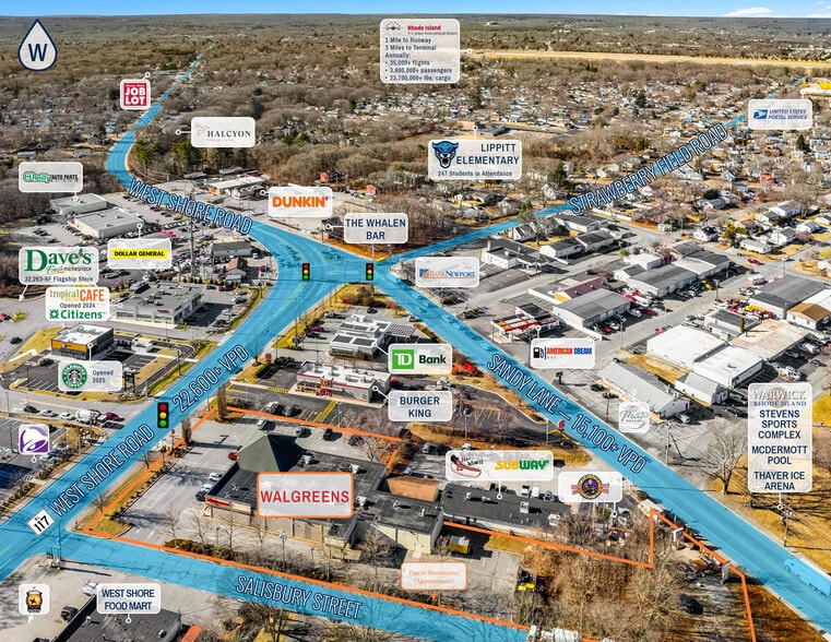 More Photos Of 2595 W Shore Rd, Warwick Freestanding For Sale