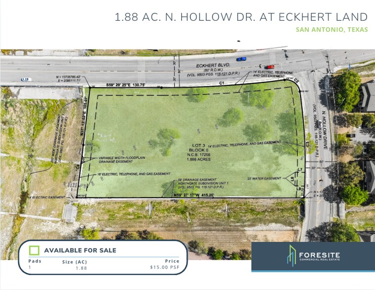 Primary Photo Of TBD Hollow Dr, San Antonio Land For Sale