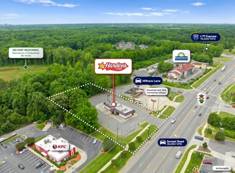 More Photos Of 5024 Sunset Rd, Charlotte Fast Food For Lease