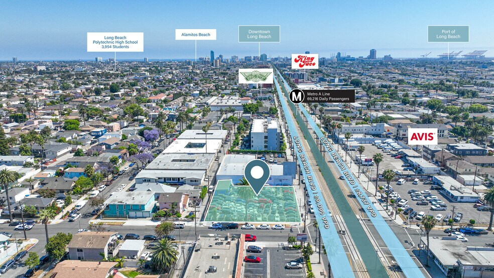 Primary Photo Of 2180-2196 Long Beach Blvd, Long Beach Land For Sale