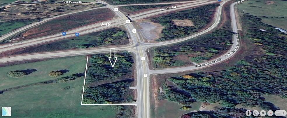 More Photos Of I-49 at Hwy 72, Gravette Land For Sale