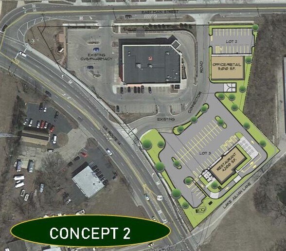 More Photos Of Lots 2-4 Route 14, Cary Land For Sale