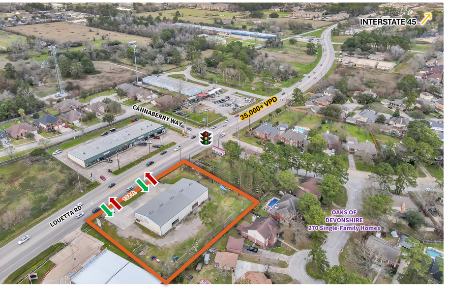 More Photos Of 2819 Louetta Rd, Spring Showroom For Lease