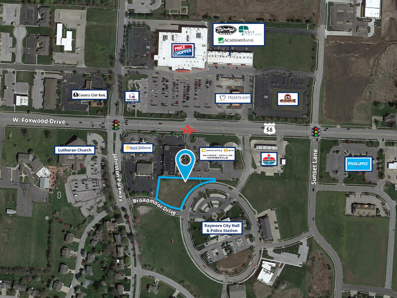 Primary Photo Of 58 Hwy @ Broadmoor Dr, Raymore Land For Lease