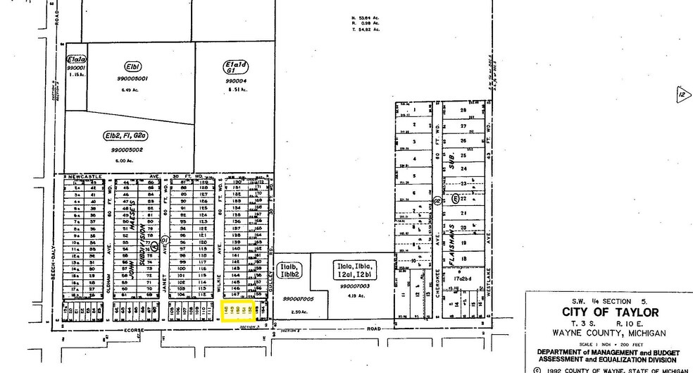 More Photos Of 25450 Ecorse Rd, Taylor Land For Sale