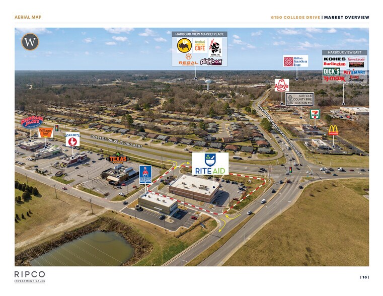 More Photos Of 6150 Old College Dr, Suffolk Drugstore For Sale