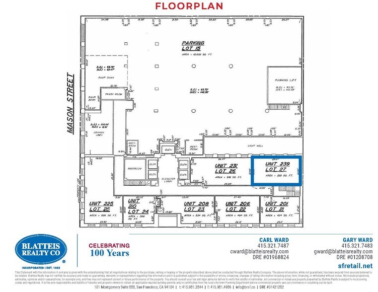 More Photos Of 490 Post St, San Francisco Office For Sale