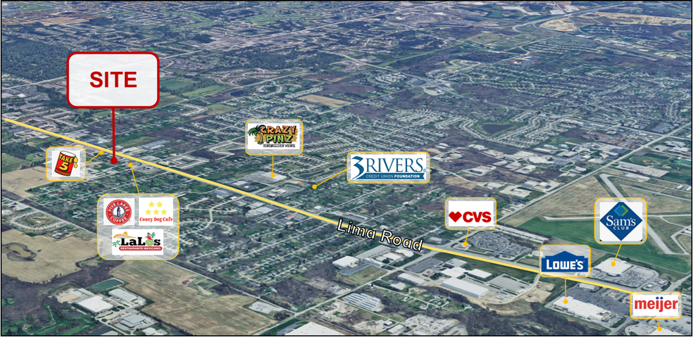 More Photos Of 9013 Lima Rd, Fort Wayne Storefront Retail Office For Lease