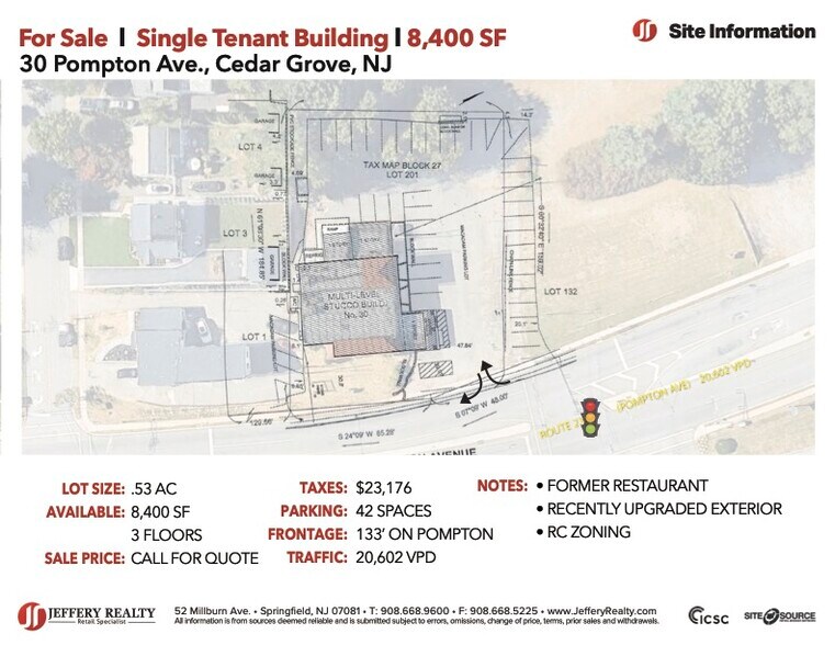 More Photos Of 30 Pompton Ave, Cedar Grove Restaurant For Sale