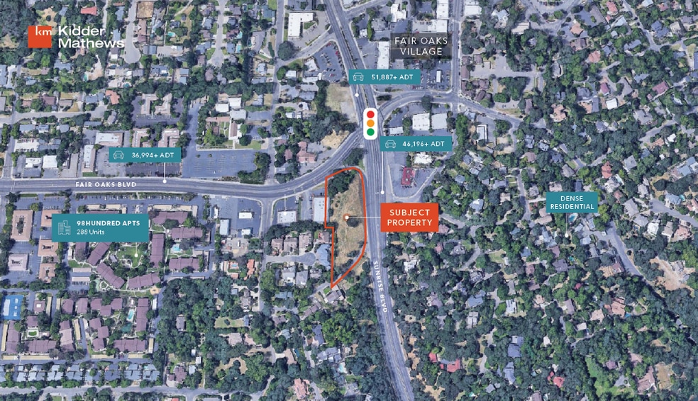 More Photos Of SWC Sunrise Boulevard & Fair Oaks Boulevard, Fair Oaks Land For Sale