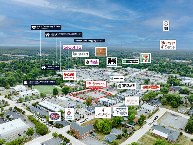 More Photos Of 300 E Cornwallis Dr, Greensboro Drugstore For Sale