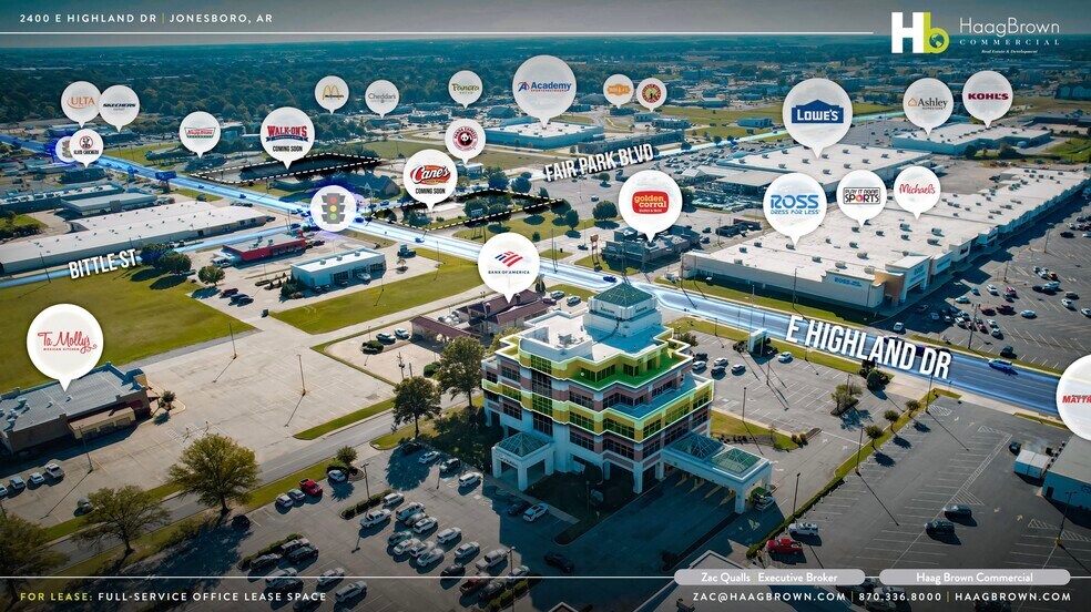 More Photos Of 2400 E Highland Dr, Jonesboro Office For Lease