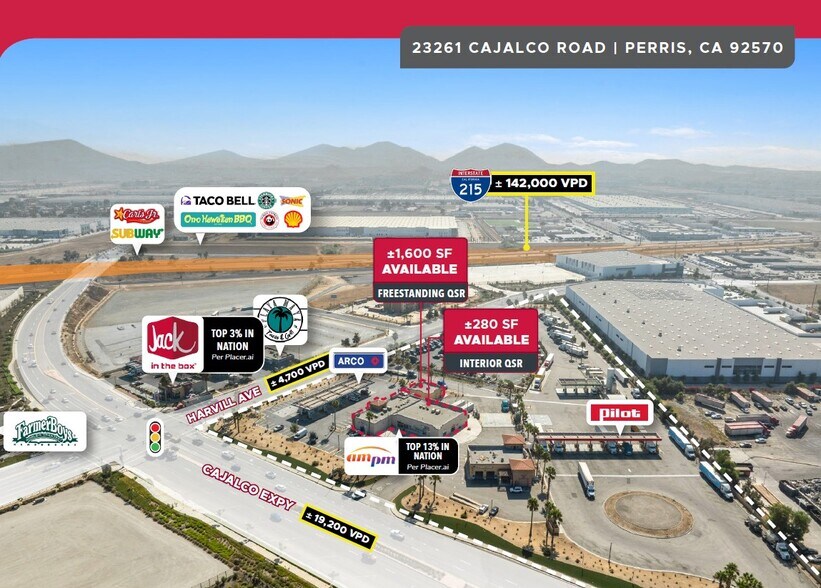 More Photos Of 23261 Cajalco Expy, Perris Unknown For Lease