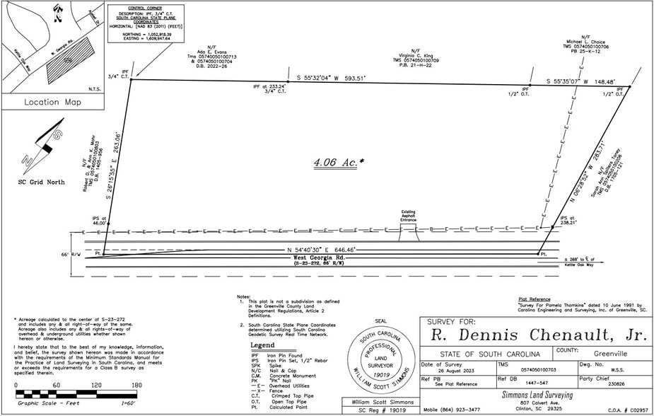 More Photos Of 0 W Georgia Rd, Simpsonville Land For Sale