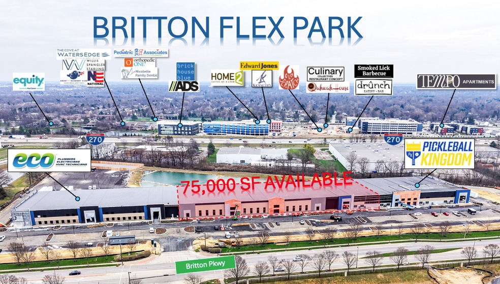 Primary Photo Of 4500 Britton Pky, Hilliard Light Manufacturing For Lease
