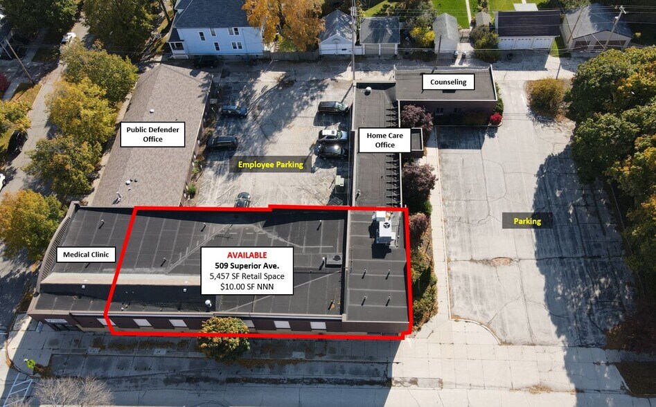 More Photos Of 509 Superior Ave, Sheboygan Freestanding For Lease