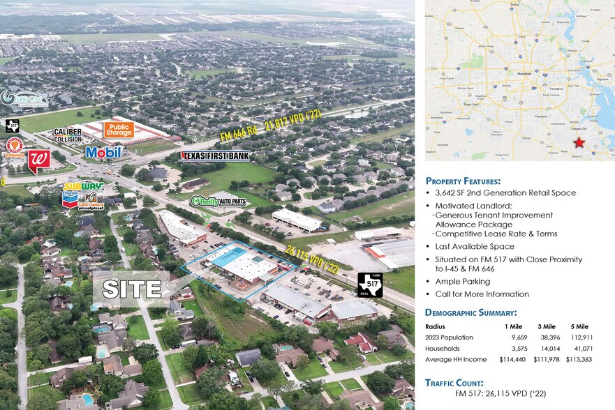 More Photos Of 630-650 FM 517 Rd W, Dickinson Storefront Retail Office For Lease