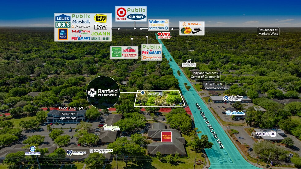More Photos Of 4209 NW 37th Pl, Gainesville Veterinarian Kennel For Sale