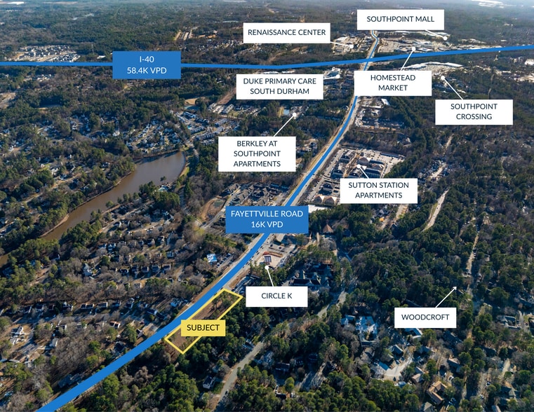 Primary Photo Of 5444 Fayetteville Rd, Durham Land For Sale