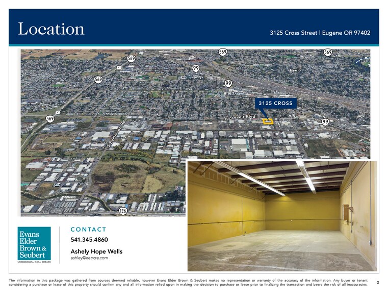 More Photos Of 3125 Cross St, Eugene Warehouse For Lease