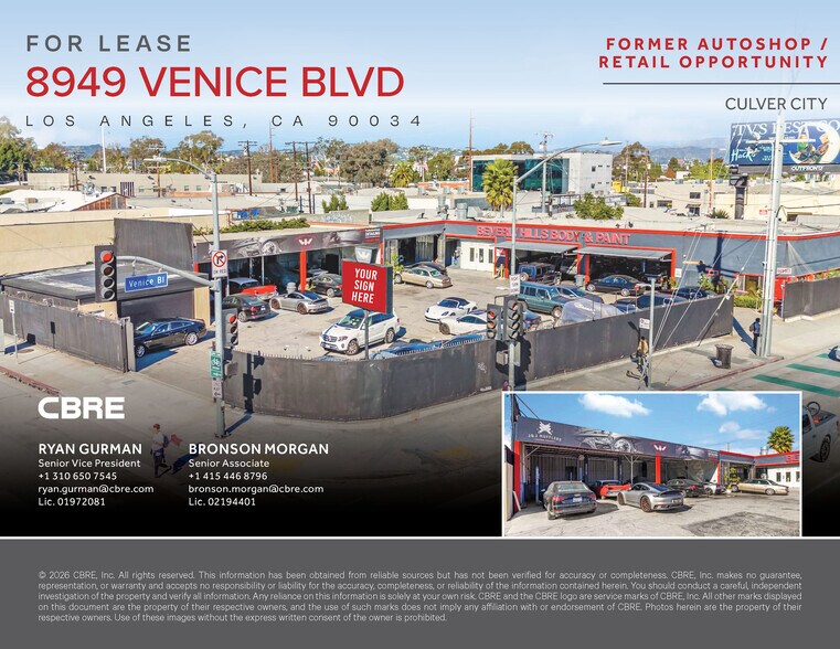 More Photos Of 8949-8951 Venice Blvd, Los Angeles Land For Lease