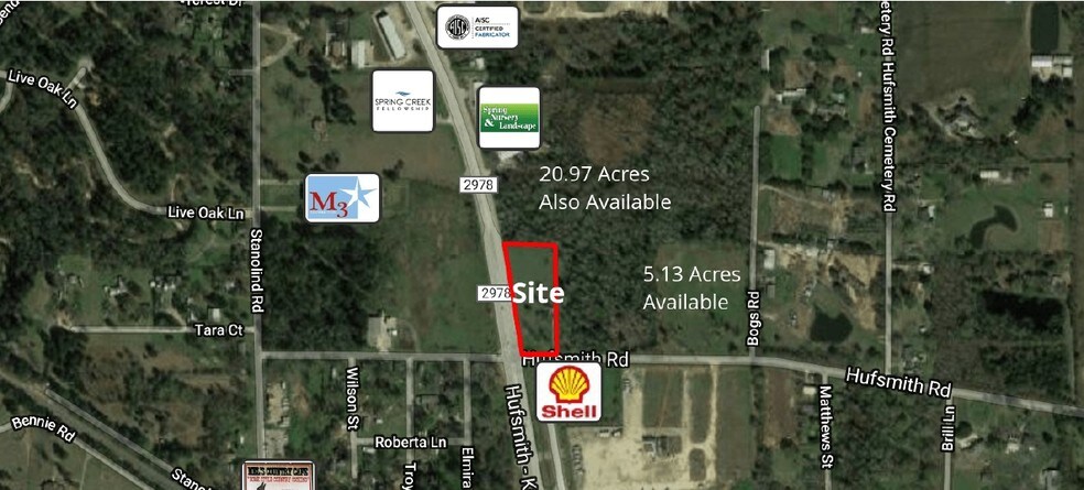 Primary Photo Of 11220 Hufsmith Rd, Tomball Land For Sale