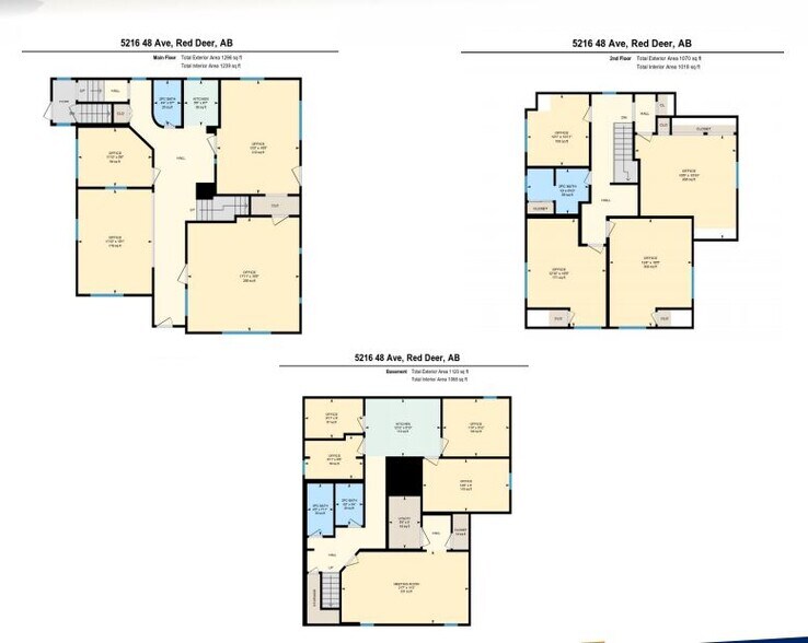 More Photos Of 5216 48 Ave, Red Deer Office Residential For Sale