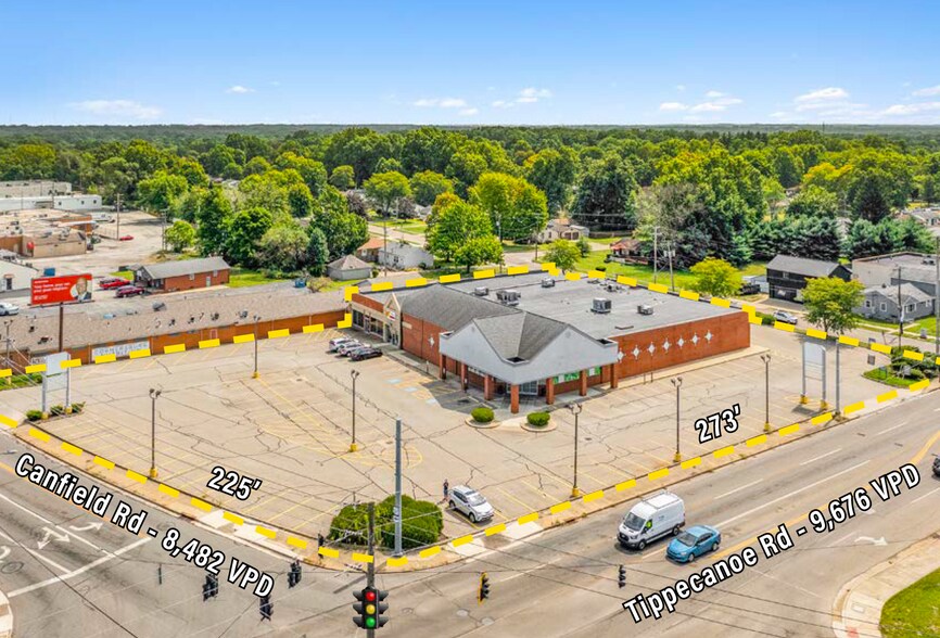 More Photos Of 3521-3527 Canfield Rd, Youngstown General Retail For Sale
