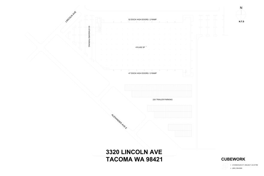 More Photos Of 3320 Lincoln Ave, Tacoma Warehouse For Lease