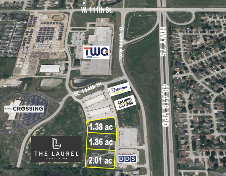 Primary Photo Of 11450 S Union Ave, Jenks Land For Sale