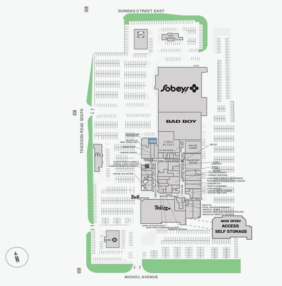 More Photos Of 1615 Dundas St E, Whitby General Retail For Lease