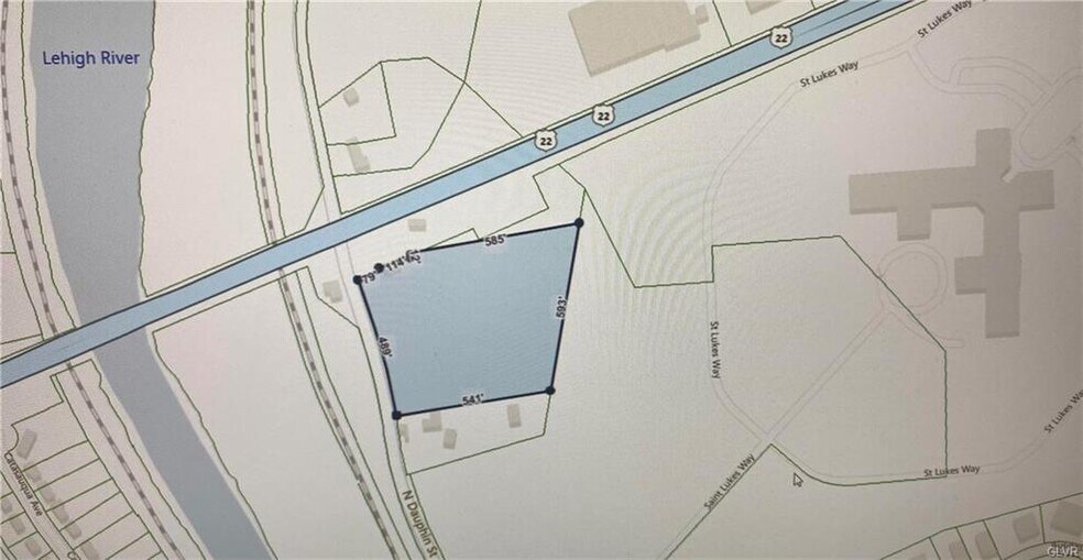 More Photos Of 1835 Dauphin St, Allentown Land For Sale