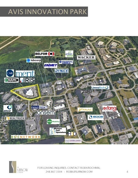 More Photos Of 880 Technology Dr, Ann Arbor Light Distribution For Lease