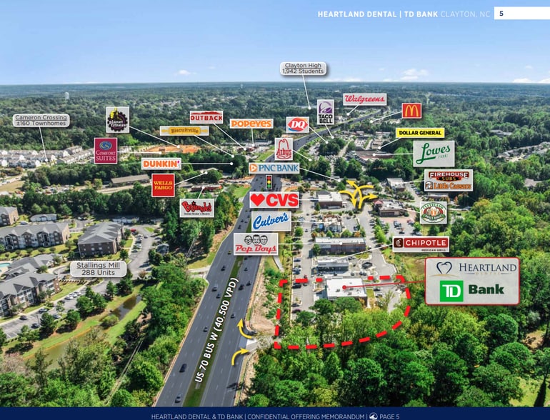 More Photos Of 12011 US Highway 70 Business, Clayton Storefront For Sale