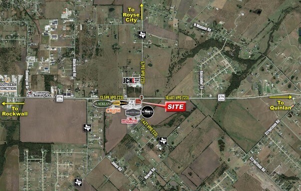 Primary Photo Of SWC FM 548 & Hwy 276, Royse City Land For Sale