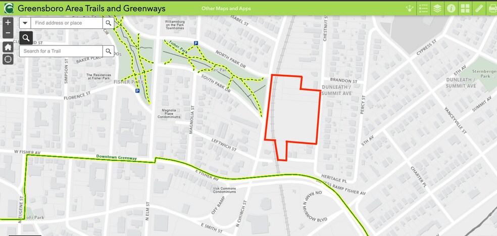 More Photos Of 677 Chestnut St, Greensboro Land For Sale