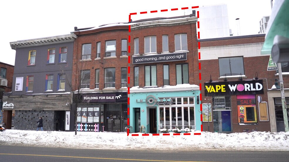 More Photos Of 563 Bloor St W, Toronto Storefront Retail Office For Lease