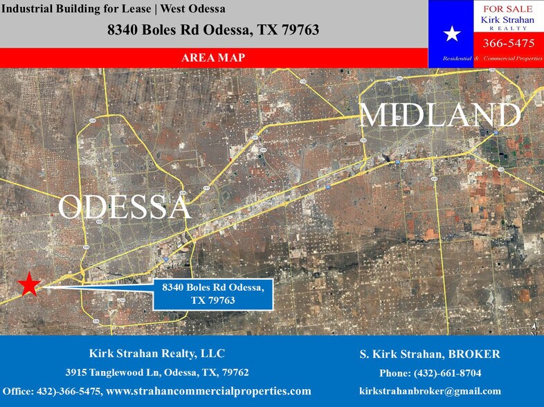 More Photos Of 8340 Boles Rd., Odessa Warehouse For Lease