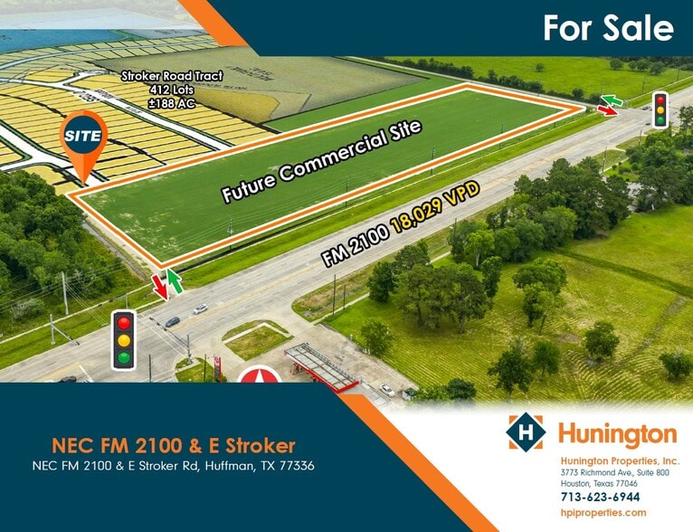 Primary Photo Of FM 2100& E Stroker RD, Crosby Land For Sale