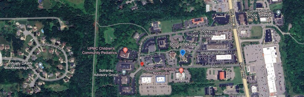 More Photos Of 9500 Brooktree Rd, Wexford Medical For Lease