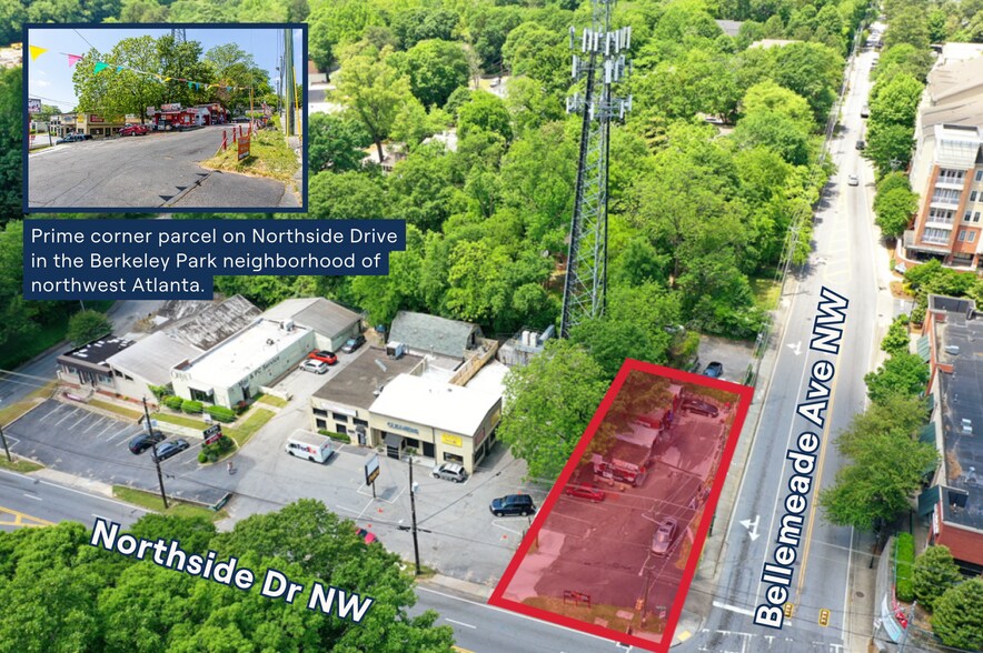 Primary Photo Of 1650 Northside Dr NW, Atlanta Land For Sale