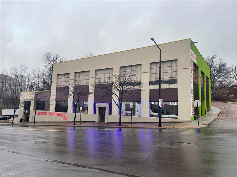 Primary Photo Of 118-122 W Market St, Akron Storefront Retail Office For Sale