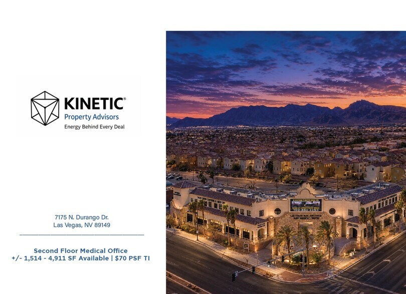 Primary Photo Of 7175 N Durango Dr, Las Vegas Medical For Lease