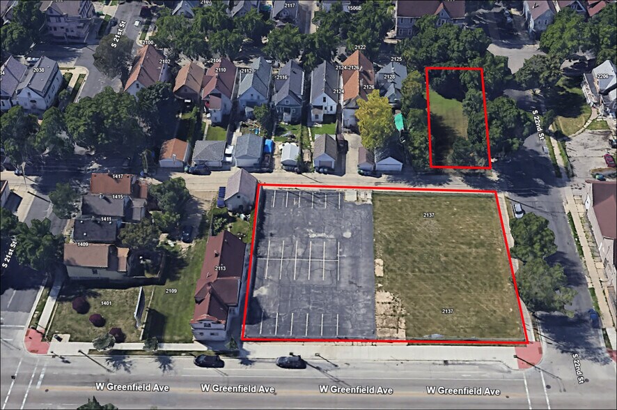 Primary Photo Of 2137 W Greenfield Ave, Milwaukee Land For Sale
