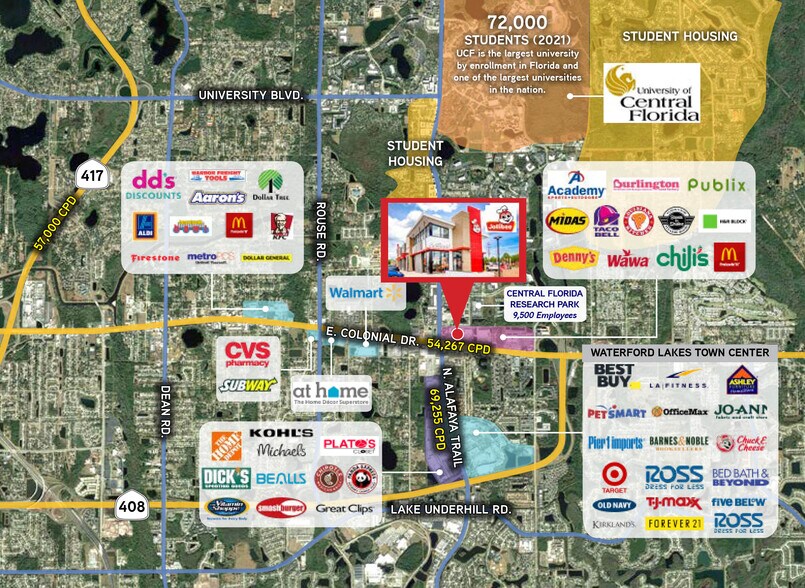 More Photos Of 11891 E Colonial Dr, Orlando Fast Food For Sale