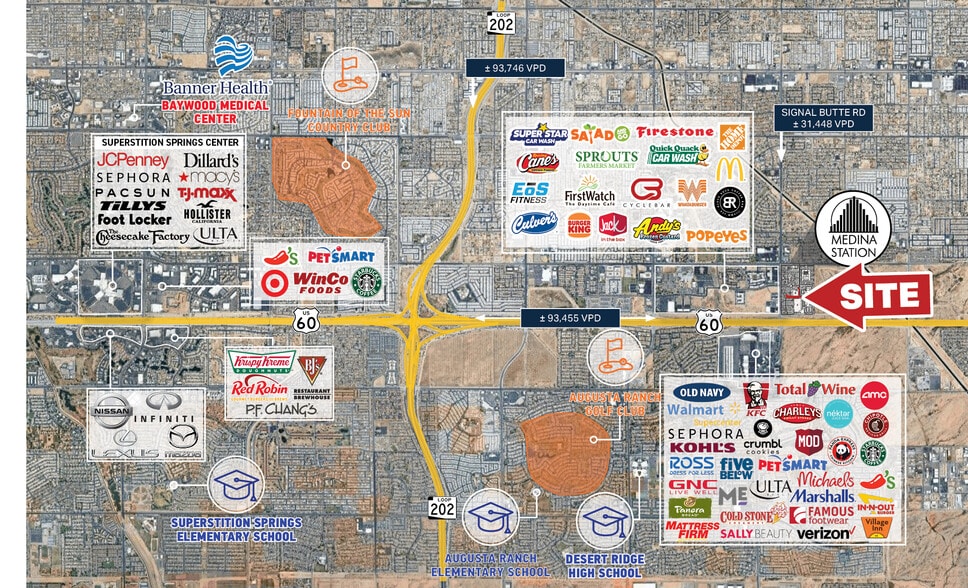 More Photos Of 1441 S Signal Butte Rd, Mesa General Retail For Sale