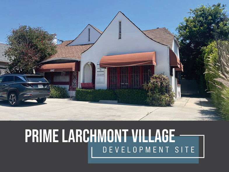 Primary Photo Of 636-642 N Larchmont Blvd, Los Angeles Land For Sale