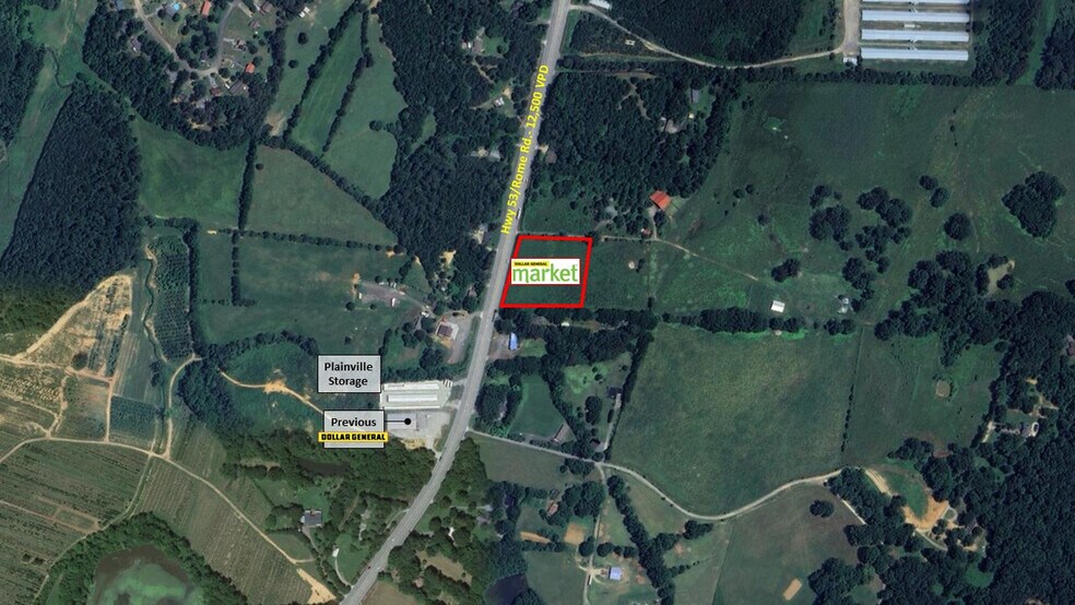 More Photos Of 3400 Rome Rd SW, Plainville Supermarket For Sale