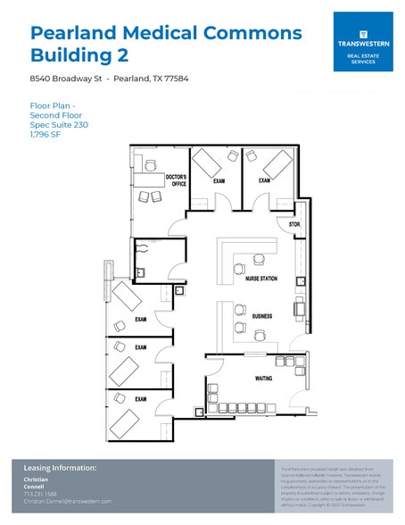 More Photos Of 8540 Broadway St, Pearland Medical For Lease